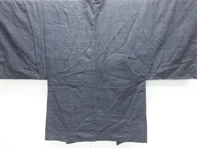 JAPANESE KIMONO / ANTIQUE MENS HAORI / COTTON / KURUME SHOSEI KASURI